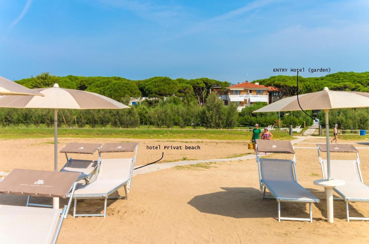Park Hotel Pineta&Dependance Suite Eraclea Mare Buitenkant foto